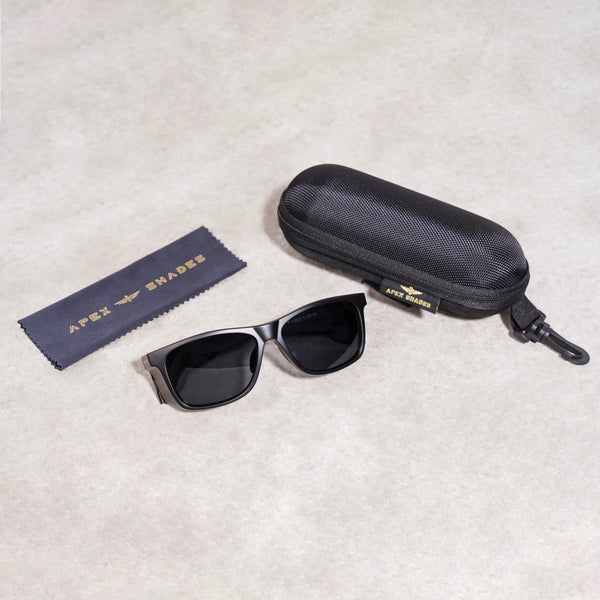 Matte Black Polarised (Black Outs)