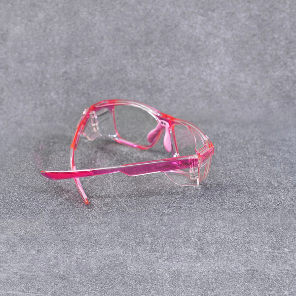 Pink frame Clear lens